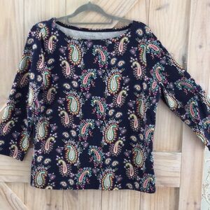 Talbot’s 3/4 sleeve tee size L